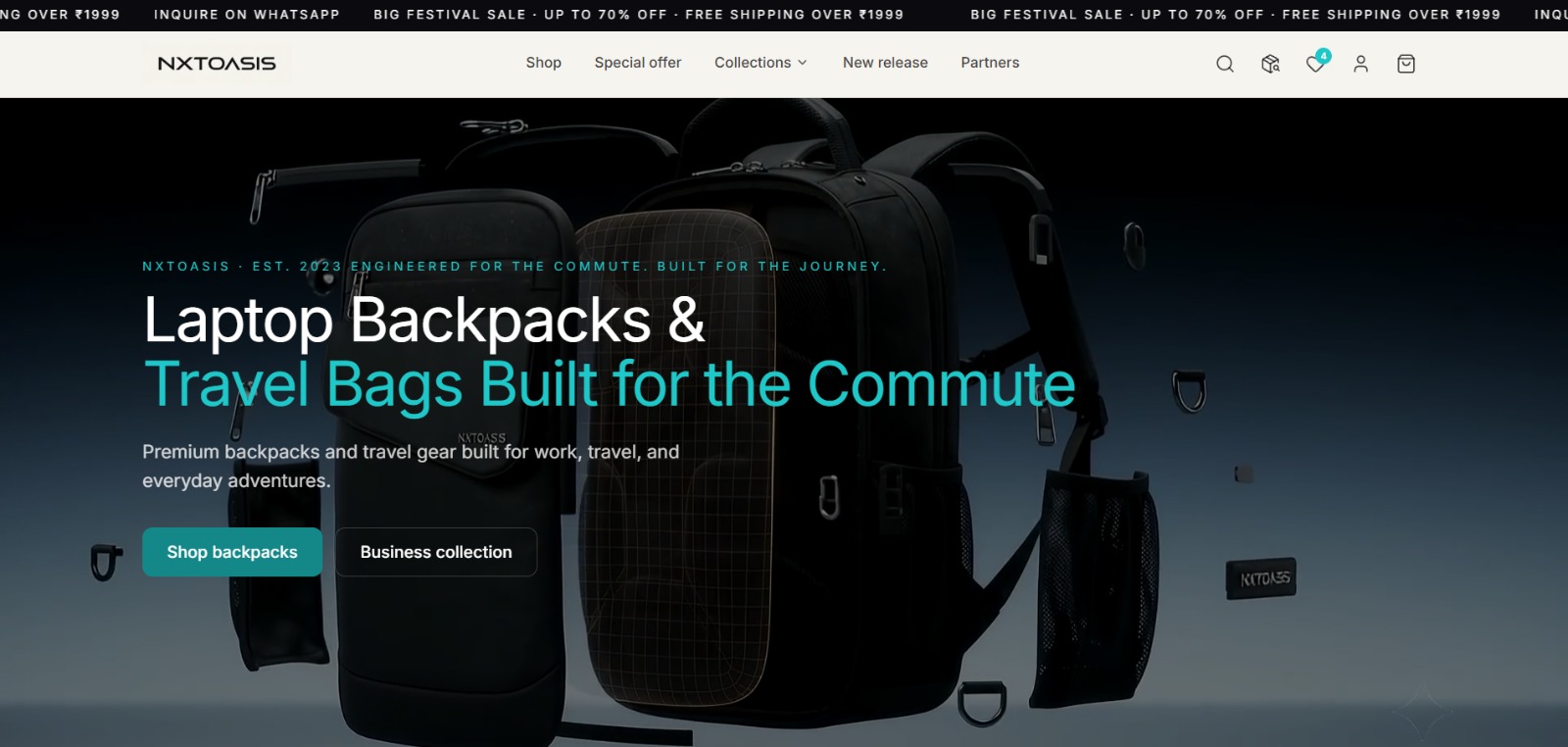Retail & E-commerce website preview