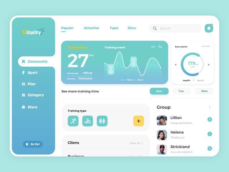 Healthcare & Clinics website preview